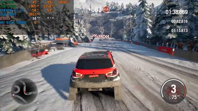 Gravel (HD 7850/R7 265/R7 370 | Phenom II X4) [Medium*] смотреть онлайн