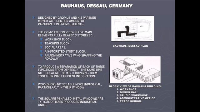 Architect Walter Gropius : Theory of Design, Biography, Philosophy and the Bauhaus смотреть онлайн