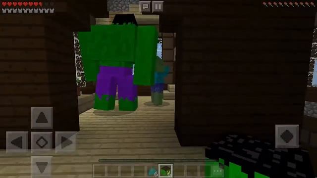 HULK vs MUTANT ZOMBIE | Minecraft PE смотреть онлайн
