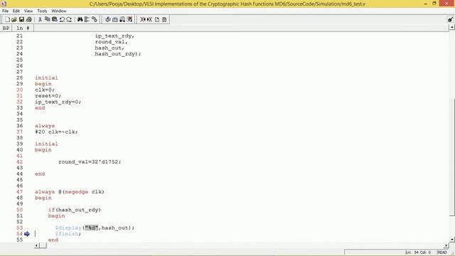 VLSI IMPLEMENTATIONS OF THE CRYPTOGRAPHIC HASH FUNCTIONS MD6 смотреть онлайн