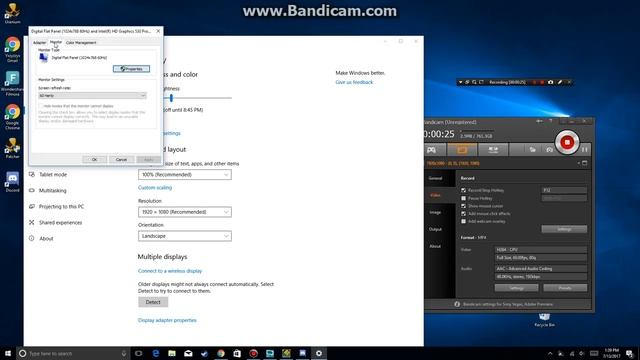 How to find your monitor refresh rate (hz) WINDOWS 10 смотреть онлайн
