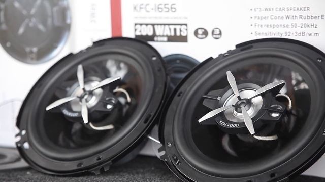 Kenwood KFC 1656 Динамики Автомобильные 16 см смотреть онлайн
