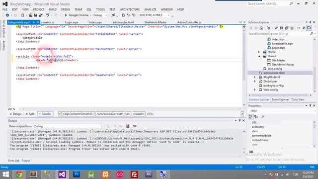 Asp.Net MVC 4 blog scripti oluşturma 3 смотреть онлайн