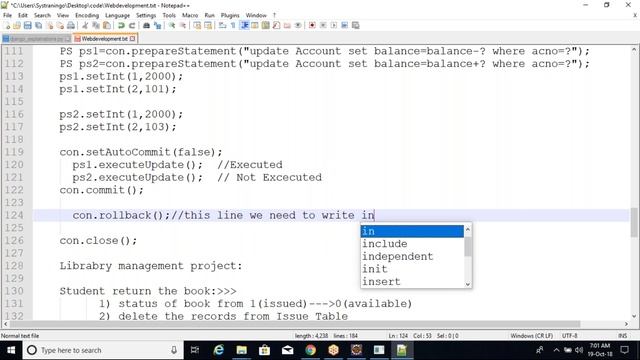 3 Advance JDBC Concepts смотреть онлайн