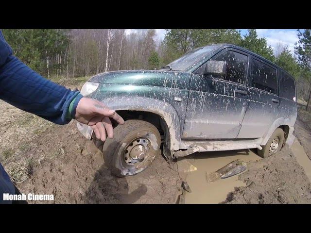 На УАЗ Патриот по объездной дороге вокруг нашей деревни. Воскресный OFF ROAD - не запланированный. смотреть онлайн
