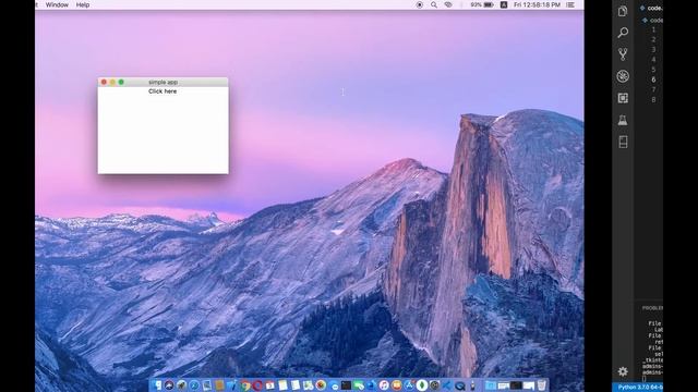 Python3 GUI Programming Tutorial 4 Button смотреть онлайн