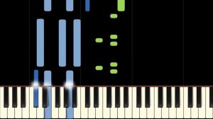 QUEEN & DAVID BOWIE - UNDER PRESSURE - Piano Tutorial