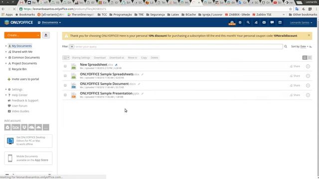 OnlyOffice - Spreadsheet - Bug смотреть онлайн
