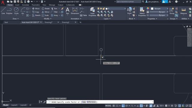 AutoCAD 2021 - Aula 03 - Curso Básico para iniciantes - Comandos Principais смотреть онлайн