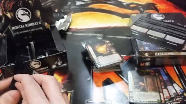 Mortal Kombat X Collectible Card Game Booster Unboxing and Turbo Decks By Jasco Games UFS MKX CCG смотреть онлайн