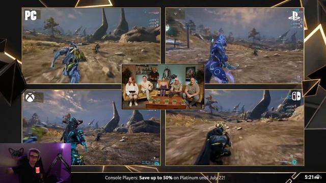 Warframe Crossplay Mobile In Action! Tennocon Demo! смотреть онлайн