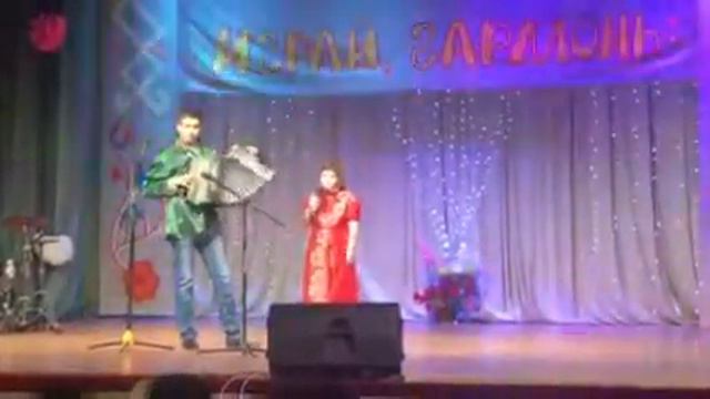 Играй гармонь! Сашниковы Максим и Лиза (частушки) смотреть онлайн