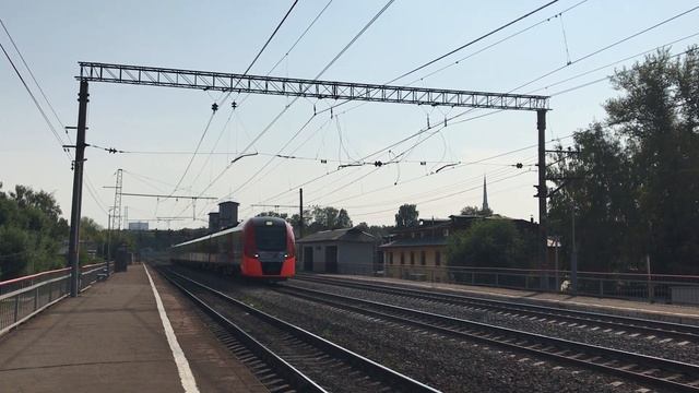 Дополнительная Ласточка на Ярославль! Электропоезд ЭС1П-028 сообщением Москва – Ярославль смотреть онлайн