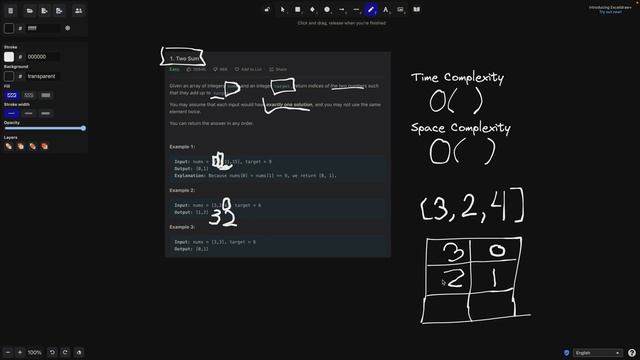 Two Sum - Leetcode 1 - HashMap - Python смотреть онлайн