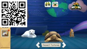 QR codes to scan to get the virtual animals toys from  Natoons collection in Applaydu app