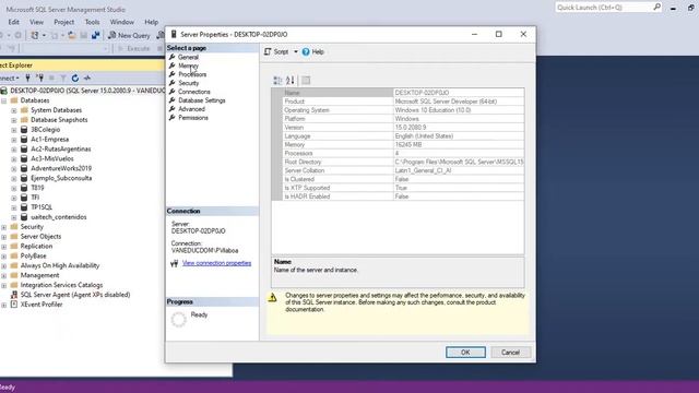 Sql Server 2019 Cambiar modo de autenticación смотреть онлайн