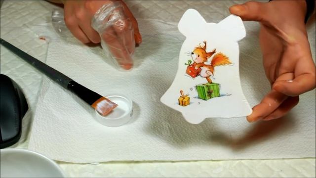 How to decoupage without wrinkles - Learn decoupage смотреть онлайн