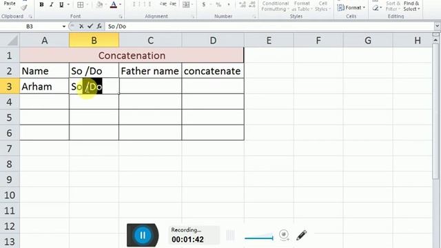 How to combine cells - Concatenate cells in Excel by computer skills смотреть онлайн