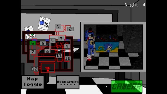 Five Nights At Sonic's 3 - Full Walkthrough - Nights 1 - 6 (True Ending) & 11/21 Mode [All Max Mode смотреть онлайн