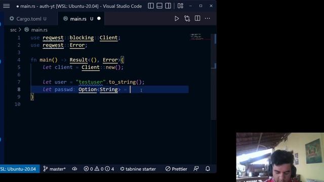 RUST Project - Very Basic Authentication смотреть онлайн