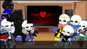 Sans AU react to Horror and Dust memes + Horrordust (⚠️ My AU ⚠️)