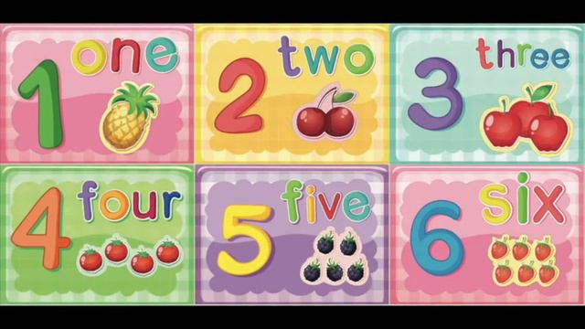 A Numbers Song for Kindergarteners - Counting Song (1-6) смотреть онлайн