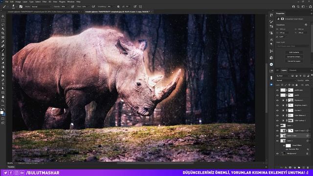 ZOR DEĞİL! Photoshop 'ta Parıltı/Glow Efekti Yapma (Photoshop Dersleri)