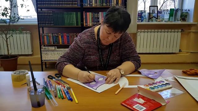 Театр масок. Мастер-класс к Всероссийской неделе 