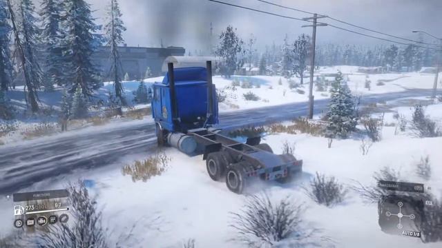 SnowRunner Epic drifting & jump fail lmao :-p смотреть онлайн