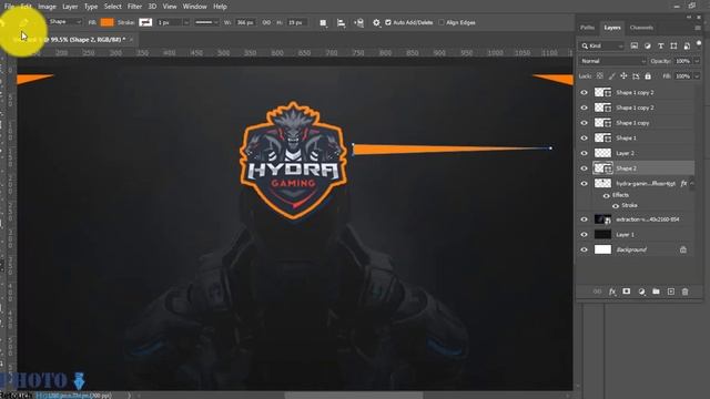 How to make twitch screens in photoshop [BRB, Offline, End soon] смотреть онлайн