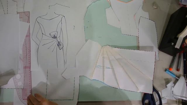 Моделирование платья. Modelado de vestido. смотреть онлайн