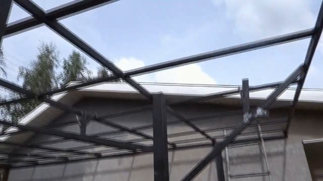 Веранда из металла