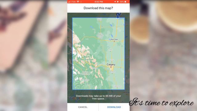 How to use google map without internet | offline, on the road | #travel series |it’s time to explor смотреть онлайн