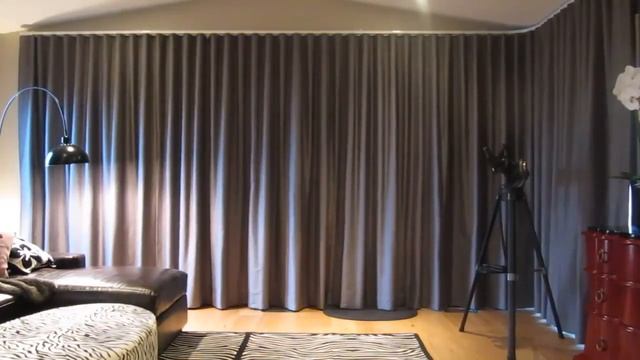 Шторы на электрокарнизе на пульте управления в спальне смотреть онлайн