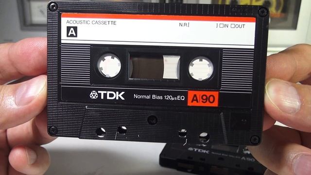 Кассета TDK A/90 1987г. Вскрываем и пишем смотреть онлайн
