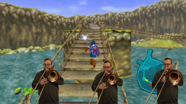 Ocarina of Time [Trombone Cover] Massive Arrangement смотреть онлайн