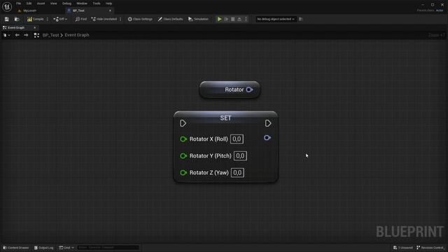 Rotator (Variables) - Tüm Node'lara Bakış | Unreal Engine 5 Tutorial (Türkçe) смотреть онлайн