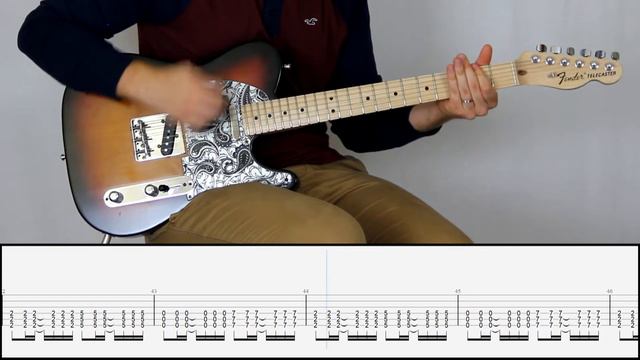 LINKIN PARK - GIVEN UP | Guitar Cover Tutorial (FREE TAB) смотреть онлайн