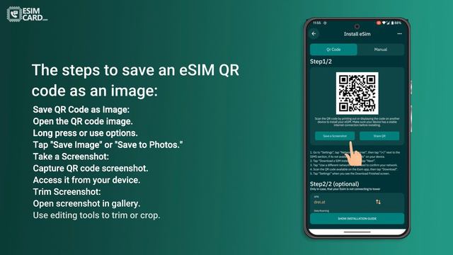 eSIMCard Guide: How to install an eSIM on Google Pixel via the QR Code Installation Method смотреть онлайн