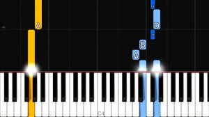 Undertale OST: 085 - Fallen Down | EASY Piano Tutorial