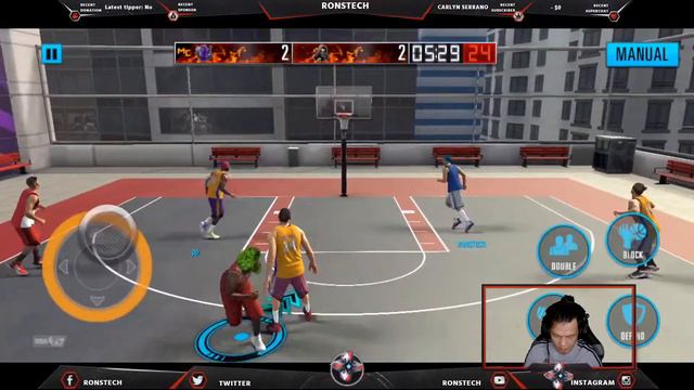 RONSTECH LIVE!! OP GAMING IN H2H AND CREWS -NBA 2K MOBILE смотреть онлайн