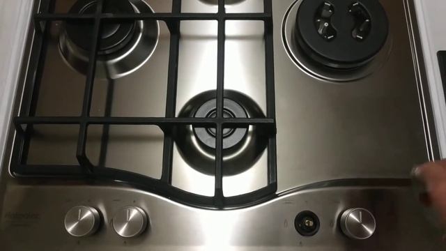 Обзор газовой варочной панели Hotpoint-Ariston M64 T GH IX смотреть онлайн