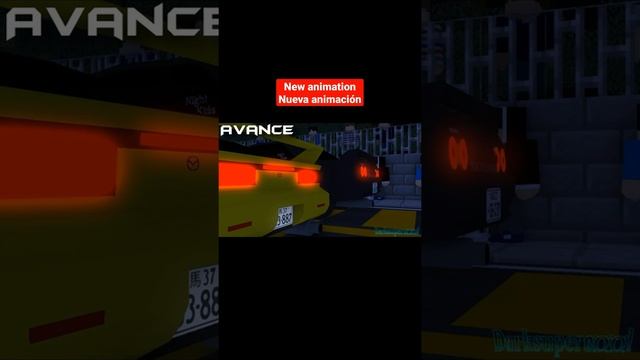 INITIAL D FD3S VS R32 (MINECRAFT ANIMATION) смотреть онлайн