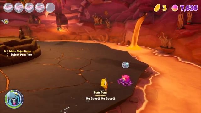 SpongeBob SquarePants: The Cosmic Shake - All Boss Challenges & Trophies (PS4) смотреть онлайн