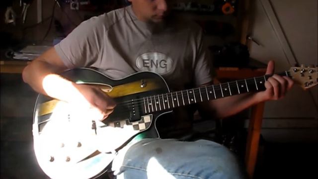 Defil Malwa "lux" Custom hollow-body Guitar смотреть онлайн