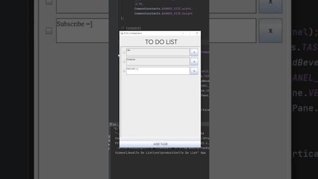 I made a TO-DO list app in Java using Swing смотреть онлайн