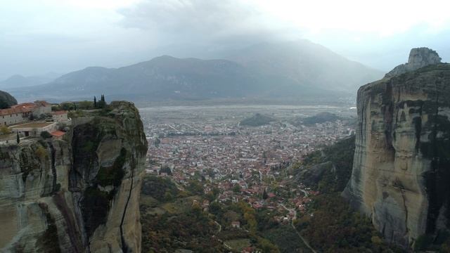 4K Greece, Meteora | Meteora Monasteries | The Miracle of Greece | In UNESCO World Heritage List смотреть онлайн