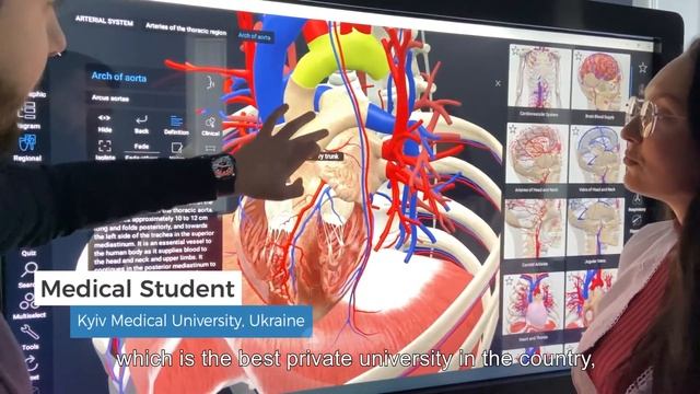 3D Organon Anatomy in Kyiv Medical University. Анатомія українською мовою. смотреть онлайн