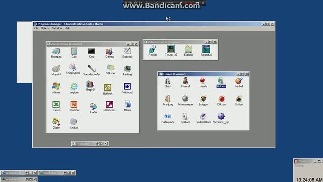Using Program Manager (Progman.exe) on Windows 7 смотреть онлайн