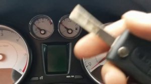 PEUGEOT 308 ключи утеряны